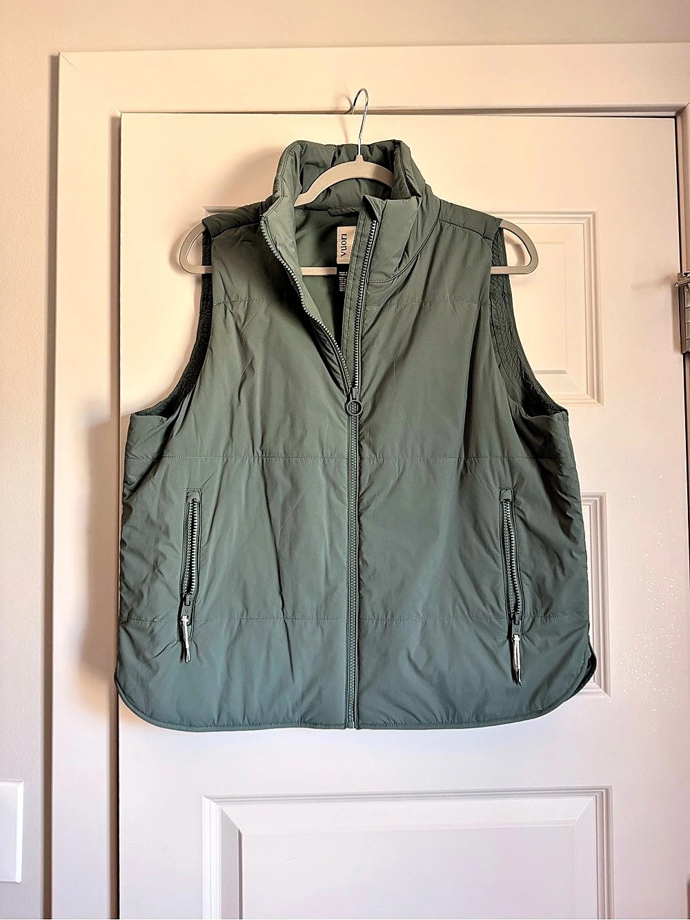 Vuori Canyon Insulated Vest Quilted Green XL